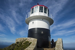 Circular Prints: Cape Point lighthouse, Cape of Good Hope, South Africa, Africa