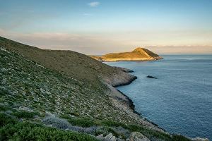 Peloponnese Prints: Cape Tainaron (Cape Matapan) landscape