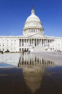 Images Dated 24th March 2009: The Capitol Building, Capitol Hill, Washington D.C. United States of America