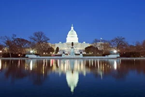 Images Dated 23rd March 2009: The Capitol Building, Capitol Hill, Washington D.C. United States of America