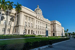 El Capitolio Prints: Capitol building in Havana, Cuba, West Indies, Central America