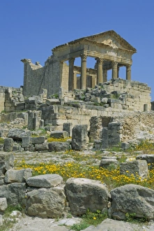 Tunisian Prints: The Capitol and Roman ruins
