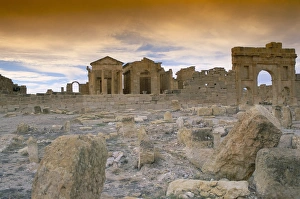 Capitol with three separate temples to Jupiter