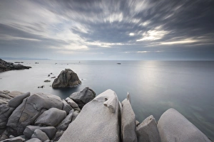 Capo Testa Prints: Capo Testa, one of the prettiest sites in all of Sardinia, Italy, Mediterranean, Europe