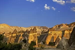 Images Dated 16th August 2010: Cappadocia landscape, Cavusin, (Pasabag), near Zelve, Anatolia, Turkey, Asia Minor, Eurasia