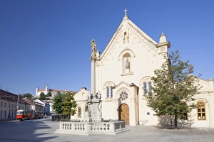 Slovakia Prints: Capuchin Church, Bratislava, Slovakia, Europe