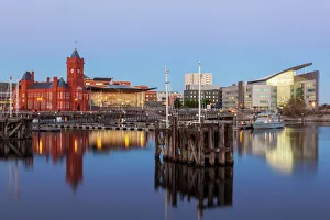 Cardiff Prints: Cardiff Bay, Cardiff, Wales, United Kingdom, Europe