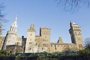 Cardiff Prints: Cardiff Castle, Cardiff, Wales, United Kingdom, Europe