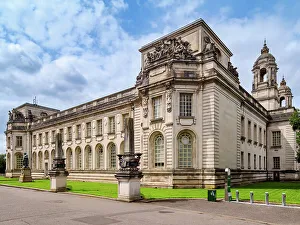 Architectural Marvels Prints: Cardiff Crown Court, Cardiff, Wales, United Kingdom, Europe