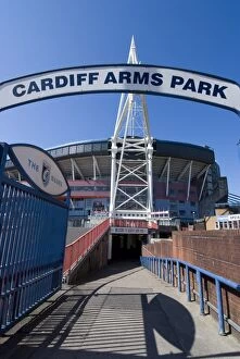 Images Dated 30th May 2009: Cardiff Millennium Stadium at Cardiff Arms Park, Cardiff, Wales, United Kingdom, Europe