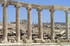 Cardo Maximus Prints: Cardo Maximus colonnaded street