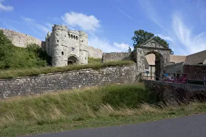Front Prints: Carisbrooke Castle, Isle of Wight, England, United Kingdom, Europe