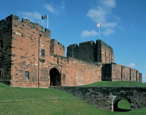 National Famous Place Prints: Carlisle Castle, Carlisle, Cumbria, England, UK