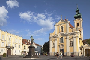 Western Transdanubia Prints: Carmelite Church, Gyor, Western Transdanubia, Hungary, Europe