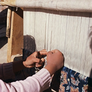 Carpet weaving