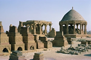 Carved sandstone