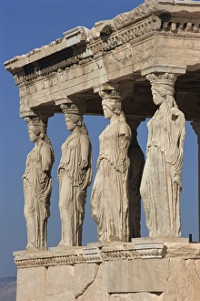 Athen Prints: Caryatid portico