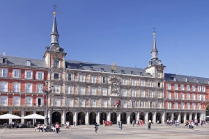Casa de la Panaderia, Plaza Mayor, Madrid, Spain, Europe