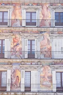 Casa de la Panaderia, Plaza Mayor, Madrid, Spain, Europe
