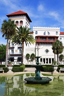 Gardens Prints: Casa Monica Hotel, St. Augustine, Florida, United States of America, North America