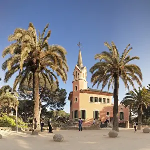 Barcelona Prints: Casa Museu Gaudi, Parc Guell, UNESCO World Heritage Site