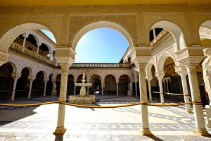 Casa De Pilatos Prints: Casa de Pilatos (Pilates Palace), Seville, Andalucia, Spain, Europe