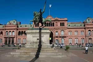 Casa Rosada (Pink House) (Casa de Gobierno) (Government House), Buenos Aires, Argentina, South America