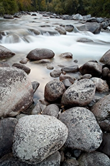Images Dated 15th September 2009: Cascades on the Little Susitna River, Hatcher Pass, Alaska, United States of America