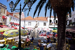 Pavement Cafe Prints: Cascais, Portugal