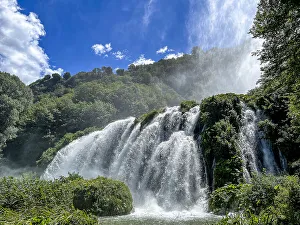 Purity Prints: Cascata delle Marmore waterfall, Umbria, Italy, Europe