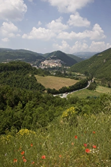 Images Dated 30th June 2008: Cascia, Umbria, Italy, Europe