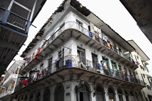 Images Dated 1st December 2008: Casco Antiguo (Casco Viejo), Old City, Panama City, Panama, Central America