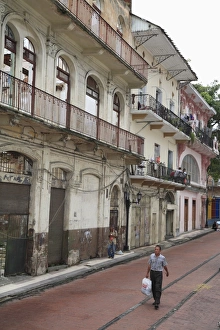 Images Dated 1st December 2008: Casco Viejo (Casco Antiguo) (Old City), Panama City, Panama, Central America