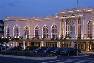 Wagering Prints: Casino, Deauville, Basse Normandie (Normandy), France, Europe