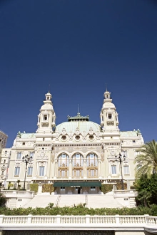 Wagering Prints: The casino, Monte Carlo, Monaco, Cote d Azur, Europe