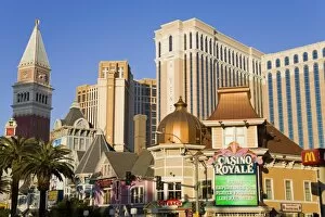 Images Dated 18th February 2010: Casino Royale, Palazzo and Venetian Casinos, Las Vegas, Nevada, United States of America