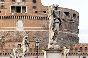 Castel Sant Angelo, Statues of Ponte Sant Angelo, Unesco World Heritage Site, Rome