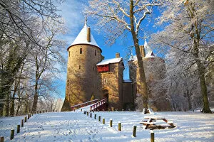 Antiquities Gallery: Castell Coch, Tongwynlais, Cardiff, South Wales, Wales, United Kingdom, Europe