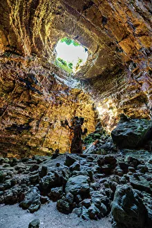 Opening Prints: Castellana caves (Castellana Grotte), Apulia, Italy, Europe
