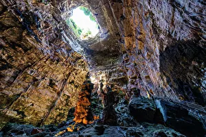 Stalactites Prints: Castellana caves (Castellana Grotte), Apulia, Italy, Europe