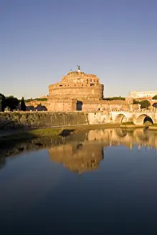 Castello San Angelo (St. -Angelo Castle) (Mole Adriana) and St. Angelo bridge