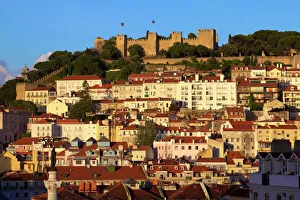 Lisbon Prints: Castelo de Sao Jorge, Lisbon, Portugal, South West Europe