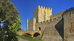 Castelo de Sao Jorge, Lisbon, Portugal, Europe