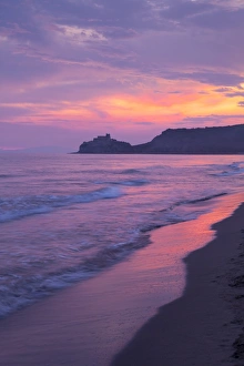 Images Dated 22nd September 2009: Castiglione della Pescaia, Roccamare Beach at sunset, Grosseto, Tuscany, Italy, Europe
