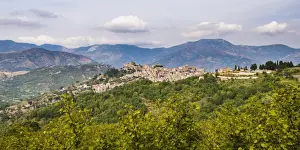 Mount Etna Prints: Castiglione di Sicilia, a small village on Mount Etna Volcano, Sicily, Italy, Europe