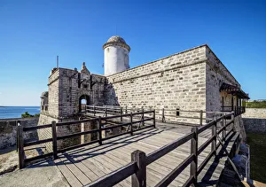 Cienfuegos Prints: Castillo de Jagua (Jagua Fortress), Cienfuegos, Cienfuegos Province, Cuba, West Indies