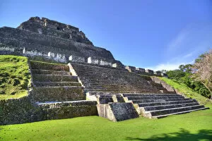 Archaeological Gallery: Castillo, Xunantunich Mayan Ruins, near San Ignacio, Belize, Central America
