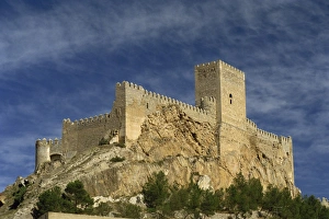New Castile Prints: The castle at Almansa