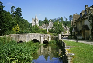 Castle Combe, Wiltshire, England, UK, Europe