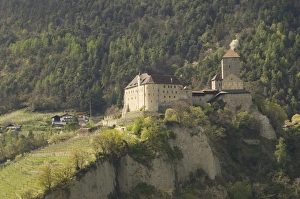 Images Dated 25th April 2008: The Castle at Dorf Tyrol, Sud Tyrol, Italy, Europe